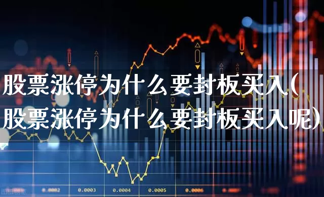 股票涨停为什么要封板买入(股票涨停为什么要封板买入呢)_https://www.ccit-cctv.com_深交所_第1张