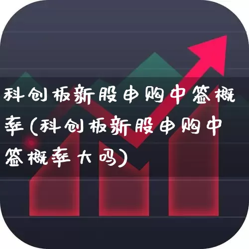 科创板新股申购中签概率(科创板新股申购中签概率大吗)_https://www.ccit-cctv.com_上交所_第1张