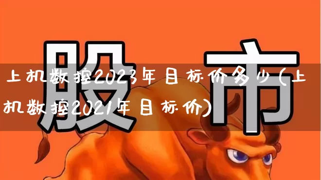 上机数控2023年目标价多少(上机数控2021年目标价)_https://www.ccit-cctv.com_科创板_第1张
