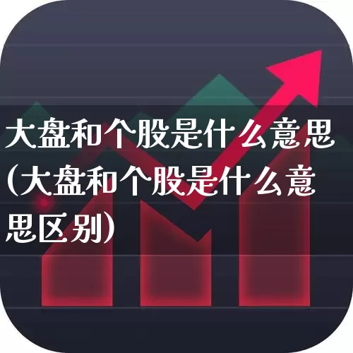 大盘和个股是什么意思(大盘和个股是什么意思区别)_https://www.ccit-cctv.com_深交所_第1张