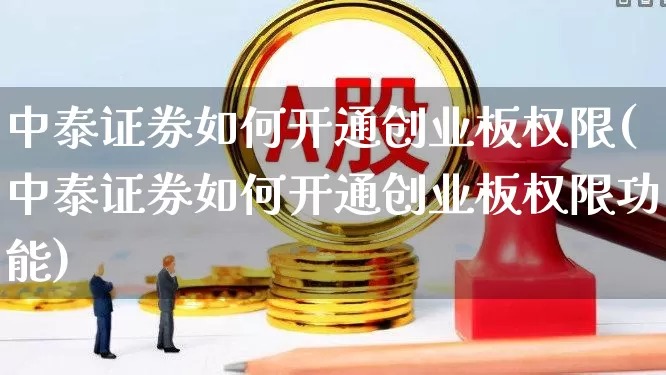 中泰证券如何开通创业板权限(中泰证券如何开通创业板权限功能)_https://www.ccit-cctv.com_深交所_第1张