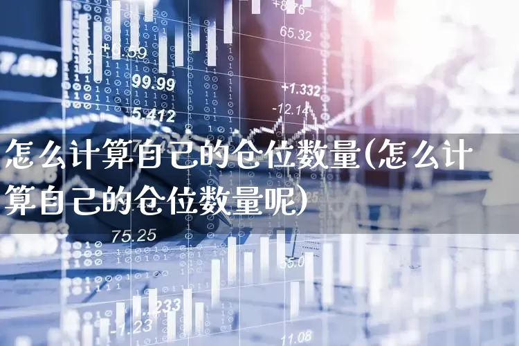 怎么计算自己的仓位数量(怎么计算自己的仓位数量呢)_https://www.ccit-cctv.com_创业板_第1张