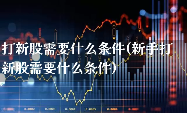 打新股需要什么条件(新手打新股需要什么条件)_https://www.ccit-cctv.com_科创板_第1张