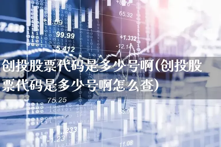 创投股票代码是多少号啊(创投股票代码是多少号啊怎么查)_https://www.ccit-cctv.com_上交所_第1张