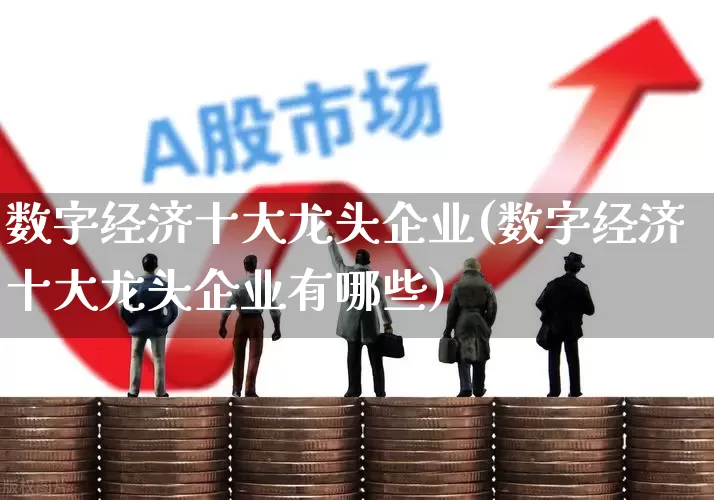 数字经济十大龙头企业(数字经济十大龙头企业有哪些)_https://www.ccit-cctv.com_上交所_第1张