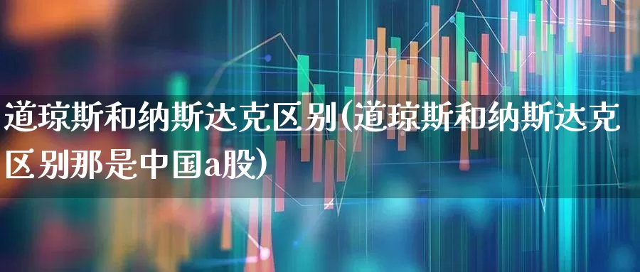 道琼斯和纳斯达克区别(道琼斯和纳斯达克区别那是中国a股)_https://www.ccit-cctv.com_北交所_第1张
