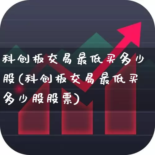 科创板交易最低买多少股(科创板交易最低买多少股股票)_https://www.ccit-cctv.com_深交所_第1张