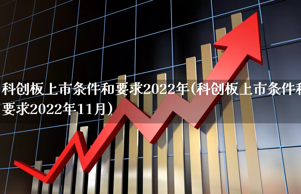科创板上市条件和要求2022年(科创板上市条件和要求2022年11月)_https://www.ccit-cctv.com_创业板_第1张