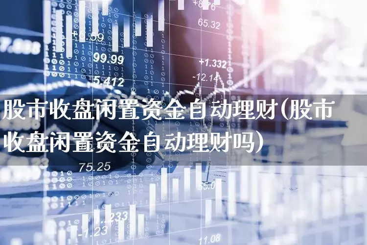 股市收盘闲置资金自动理财(股市收盘闲置资金自动理财吗)_https://www.ccit-cctv.com_深交所_第1张