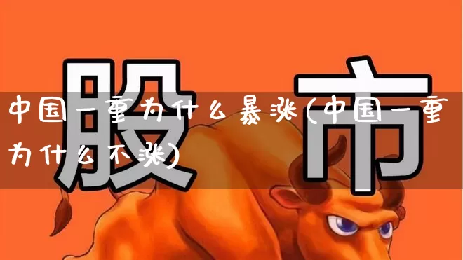 中国一重为什么暴涨(中国一重为什么不涨)_https://www.ccit-cctv.com_北交所_第1张