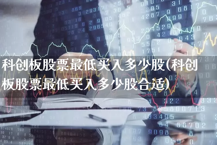 科创板股票最低买入多少股(科创板股票最低买入多少股合适)_https://www.ccit-cctv.com_北交所_第1张