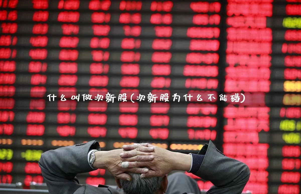什么叫做次新股(次新股为什么不能碰)_https://www.ccit-cctv.com_创业板_第1张