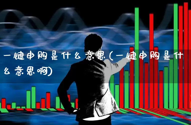 一键申购是什么意思(一键申购是什么意思啊)_https://www.ccit-cctv.com_科创板_第1张