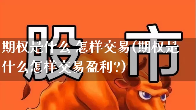 期权是什么 怎样交易(期权是什么怎样交易盈利?)_https://www.ccit-cctv.com_上交所_第1张