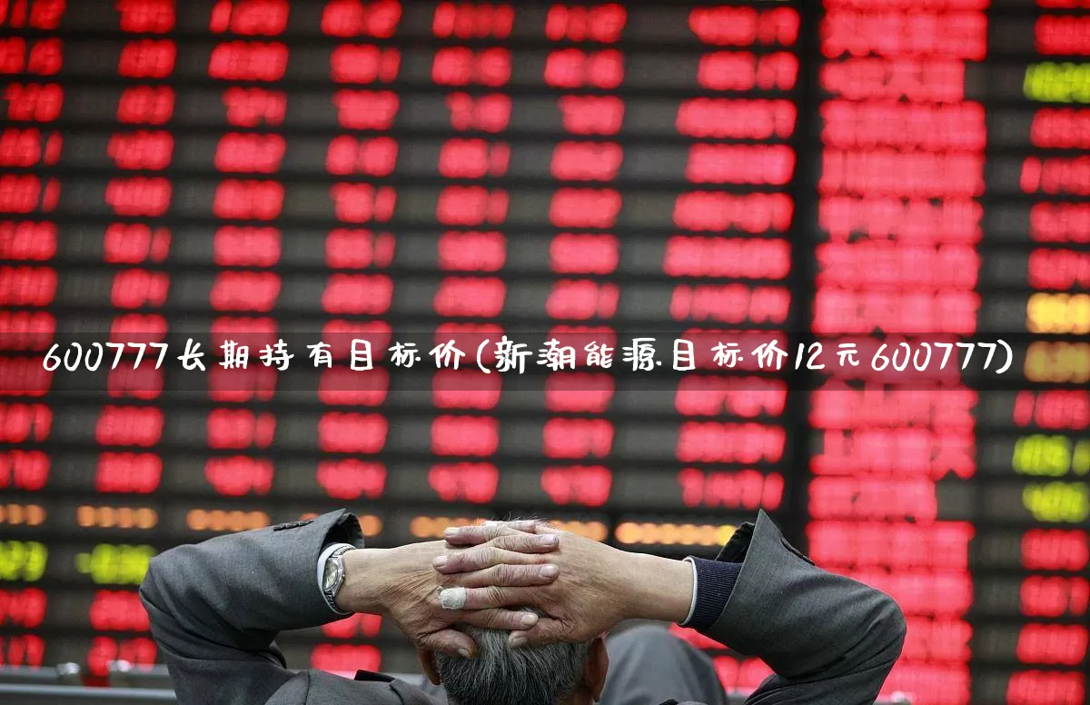 600777长期持有目标价(新潮能源目标价12元600777)_https://www.ccit-cctv.com_创业板_第1张