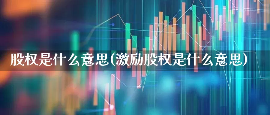 股权是什么意思(激励股权是什么意思)_https://www.ccit-cctv.com_深交所_第1张