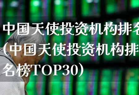 中国天使投资机构排名(中国天使投资机构排名榜TOP30)_https://www.ccit-cctv.com_深交所_第1张