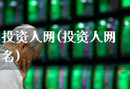 投资人网(投资人网名)_https://www.ccit-cctv.com_科创板_第1张