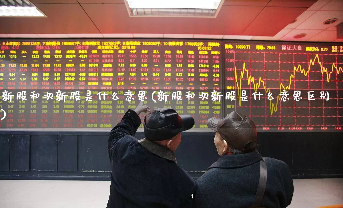 新股和次新股是什么意思(新股和次新股是什么意思区别)_https://www.ccit-cctv.com_上交所_第1张