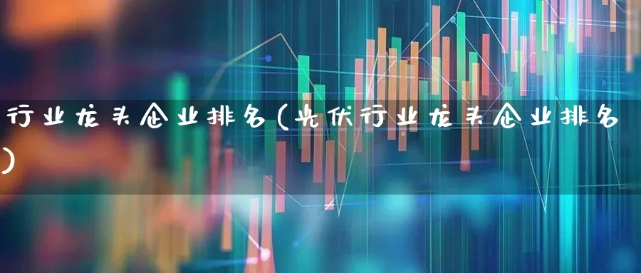 行业龙头企业排名(光伏行业龙头企业排名)_https://www.ccit-cctv.com_科创板_第1张
