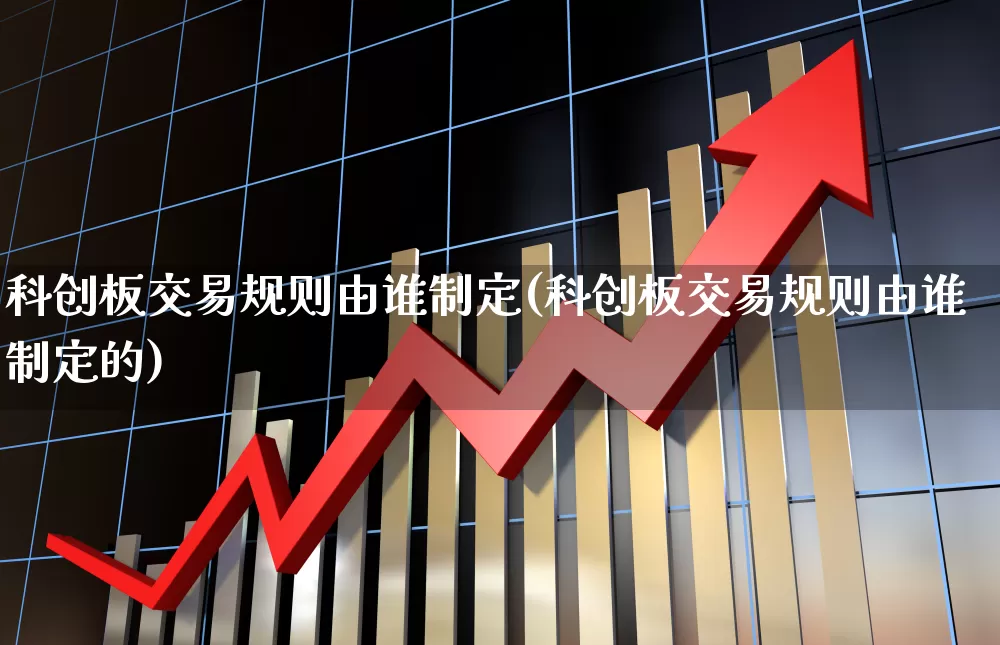 科创板交易规则由谁制定(科创板交易规则由谁制定的)_https://www.ccit-cctv.com_上交所_第1张