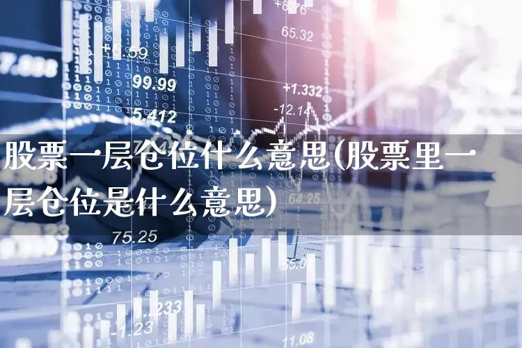 股票一层仓位什么意思(股票里一层仓位是什么意思)_https://www.ccit-cctv.com_北交所_第1张
