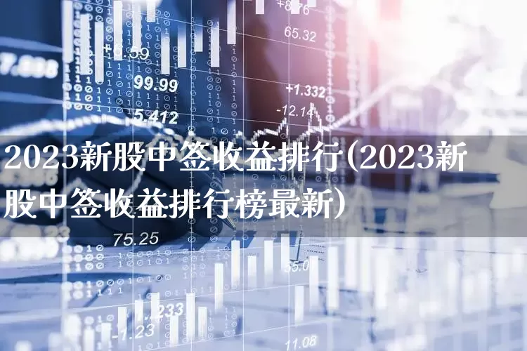 2023新股中签收益排行(2023新股中签收益排行榜最新)_https://www.ccit-cctv.com_深交所_第1张