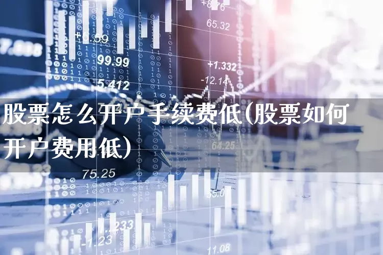 股票怎么开户手续费低(股票如何开户费用低)_https://www.ccit-cctv.com_北交所_第1张