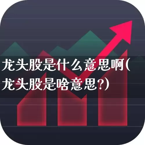 龙头股是什么意思啊(龙头股是啥意思?)_https://www.ccit-cctv.com_深交所_第1张