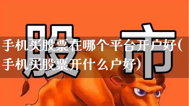 手机买股票在哪个平台开户好(手机买股票开什么户好)_https://www.ccit-cctv.com_北交所_第1张