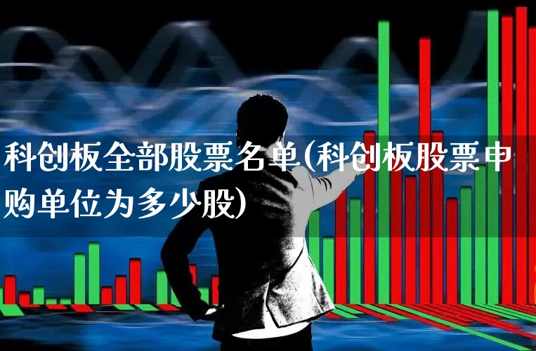 科创板全部股票名单(科创板股票申购单位为多少股)_https://www.ccit-cctv.com_科创板_第1张