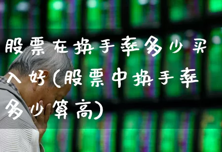 股票在换手率多少买入好(股票中换手率多少算高)_https://www.ccit-cctv.com_科创板_第1张