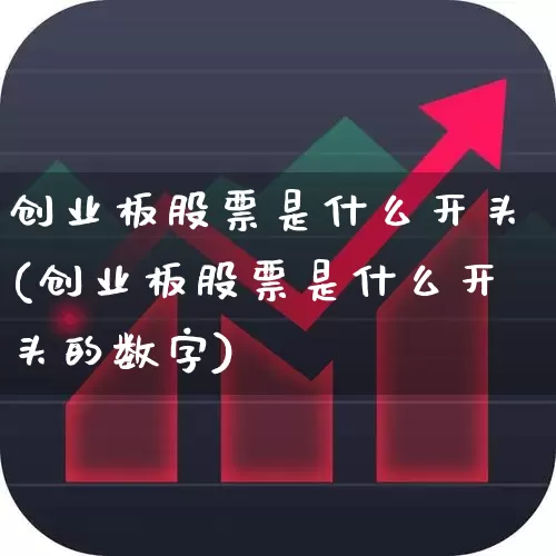 创业板股票是什么开头(创业板股票是什么开头的数字)_https://www.ccit-cctv.com_上交所_第1张