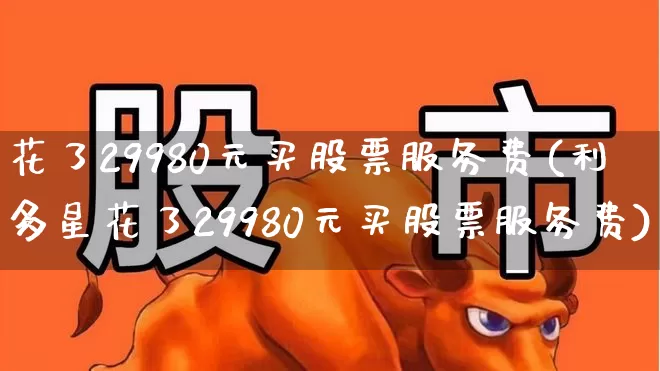 花了29980元买股票服务费(利多星花了29980元买股票服务费)_https://www.ccit-cctv.com_深交所_第1张