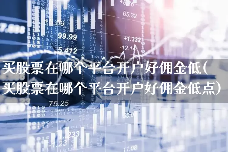 买股票在哪个平台开户好佣金低(买股票在哪个平台开户好佣金低点)_https://www.ccit-cctv.com_深交所_第1张