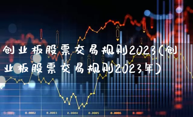 创业板股票交易规则2023(创业板股票交易规则2023年)_https://www.ccit-cctv.com_上交所_第1张
