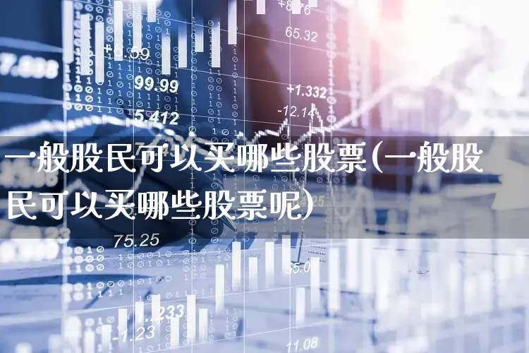 一般股民可以买哪些股票(一般股民可以买哪些股票呢)_https://www.ccit-cctv.com_北交所_第1张
