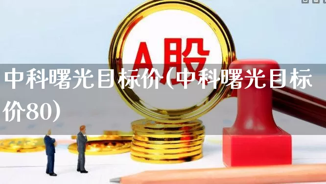 中科曙光目标价(中科曙光目标价80)_https://www.ccit-cctv.com_科创板_第1张