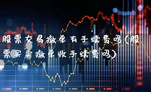 股票交易撤单有手续费吗(股票买卖撤单收手续费吗)_https://www.ccit-cctv.com_北交所_第1张