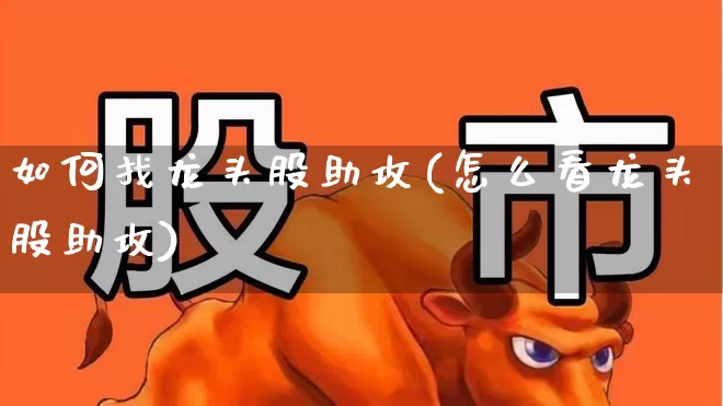 如何找龙头股助攻(怎么看龙头股助攻)_https://www.ccit-cctv.com_北交所_第1张