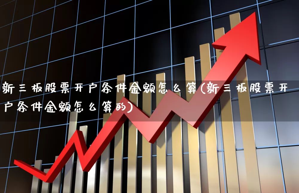 新三板股票开户条件金额怎么算(新三板股票开户条件金额怎么算的)_https://www.ccit-cctv.com_上交所_第1张