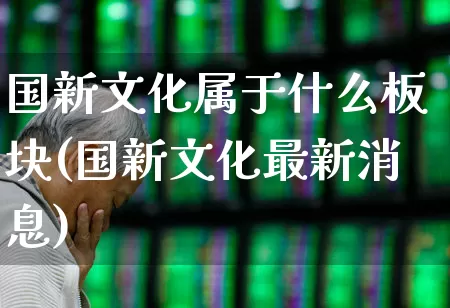 国新文化属于什么板块(国新文化最新消息)_https://www.ccit-cctv.com_科创板_第1张