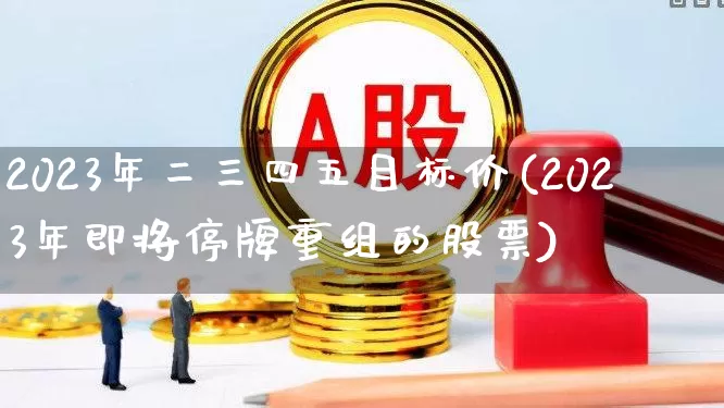 2023年二三四五目标价(2023年即将停牌重组的股票)_https://www.ccit-cctv.com_深交所_第1张
