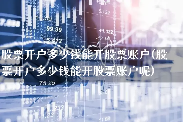 股票开户多少钱能开股票账户(股票开户多少钱能开股票账户呢)_https://www.ccit-cctv.com_深交所_第1张