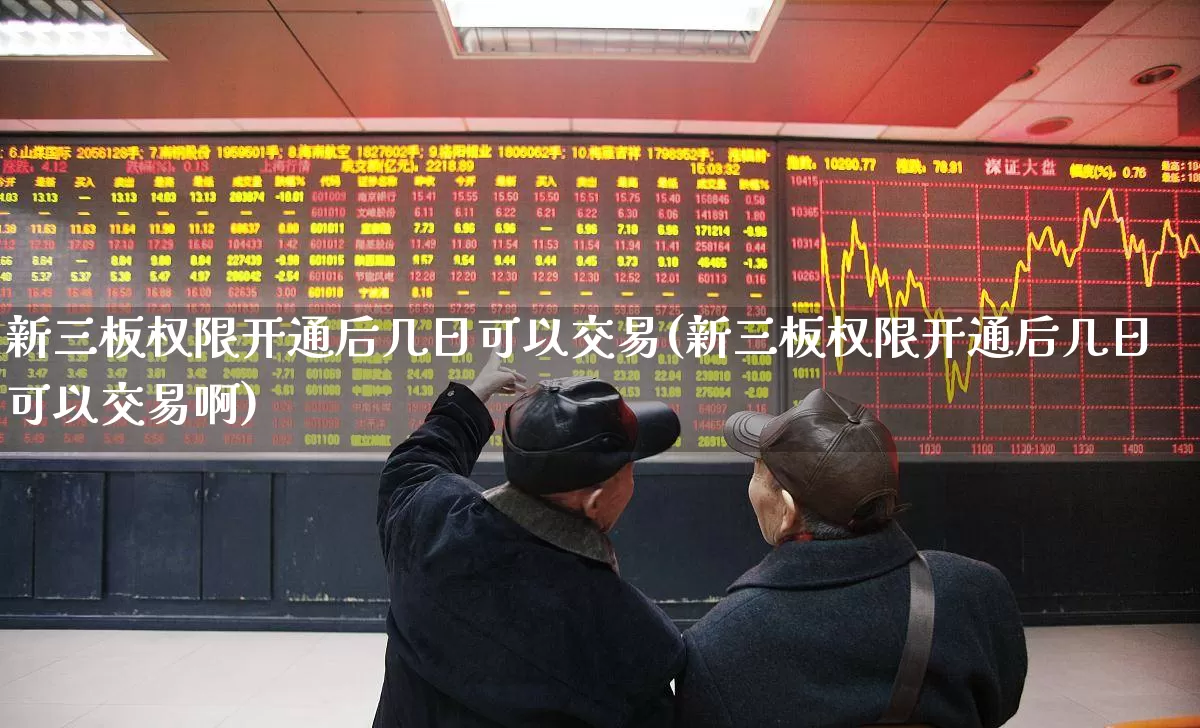 新三板权限开通后几日可以交易(新三板权限开通后几日可以交易啊)_https://www.ccit-cctv.com_科创板_第1张