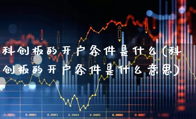 科创板的开户条件是什么(科创板的开户条件是什么意思)_https://www.ccit-cctv.com_创业板_第1张
