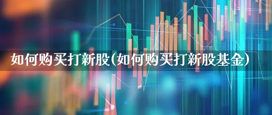 如何购买打新股(如何购买打新股基金)_https://www.ccit-cctv.com_科创板_第1张