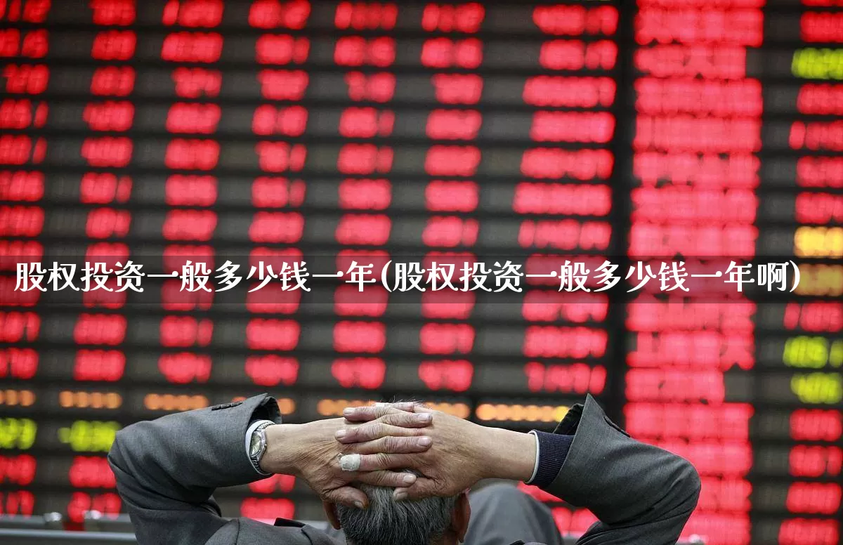 股权投资一般多少钱一年(股权投资一般多少钱一年啊)_https://www.ccit-cctv.com_科创板_第1张