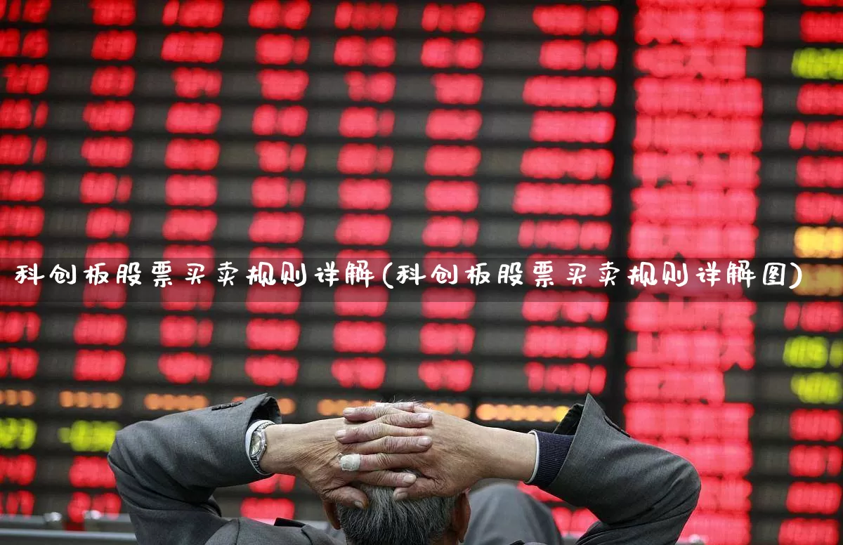 科创板股票买卖规则详解(科创板股票买卖规则详解图)_https://www.ccit-cctv.com_创业板_第1张