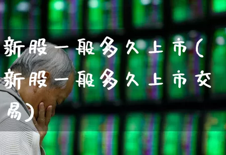 新股一般多久上市(新股一般多久上市交易)_https://www.ccit-cctv.com_深交所_第1张